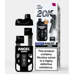 Black Edition Angel 20000 Rechargeable Disposable Pod Kit